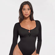 Body Bodladies manche longue ébène